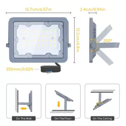 LED Światło strumieniowe z ultracienką soczewką  30W - 8433325213336