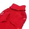Świąteczny sweter z golfem dla psa - 8719138144570