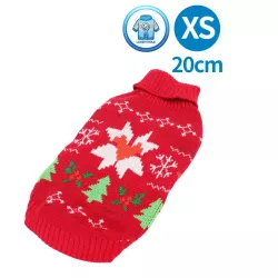 Świąteczny sweter z golfem dla psa - 8719138144570
