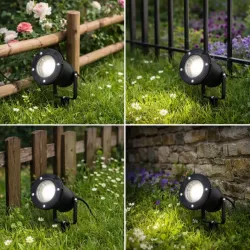 2x Lampa Ogrodowa Reflektor Wbijany GU10 Do Ogrodu z przewodem IP54-5908263383500