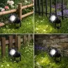 2x Lampa Ogrodowa Reflektor Wbijany GU10 Do Ogrodu z przewodem IP54-5908263383500