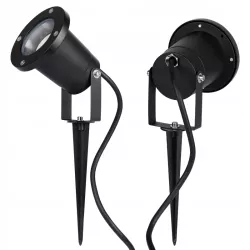 2x Lampa Ogrodowa Reflektor Wbijany GU10 Do Ogrodu z przewodem IP54-5908263383500