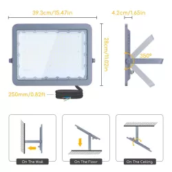 LED Światło strumieniowe z ultracienką soczewką  200W - 8433325213374