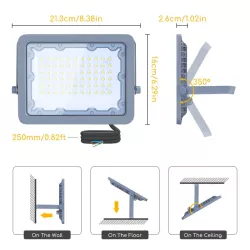 LED Światło strumieniowe z ultracienką soczewką  50W - 8433325213411