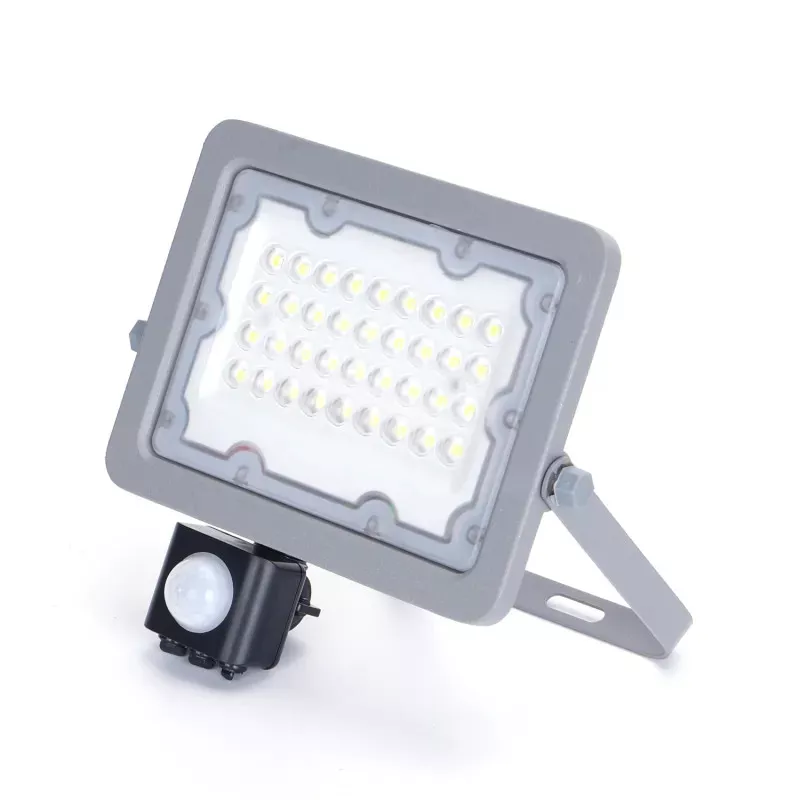 LED Światło strumieniowe z ultracienką soczewką  z czujnikiem 20W - 8433325213824