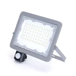 LED Światło strumieniowe z ultracienką soczewką  z czujnikiem 50W - 8433325213848