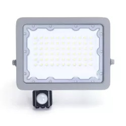 LED Światło strumieniowe z ultracienką soczewką  z czujnikiem 50W - 8433325213848