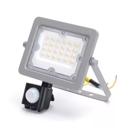 LED Światło strumieniowe z ultracienką soczewką  z czujnikiem 20W - 8433325213855