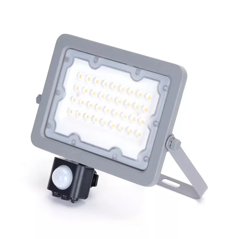 LED Światło strumieniowe z ultracienką soczewką  z czujnikiem 30W - 8433325213862