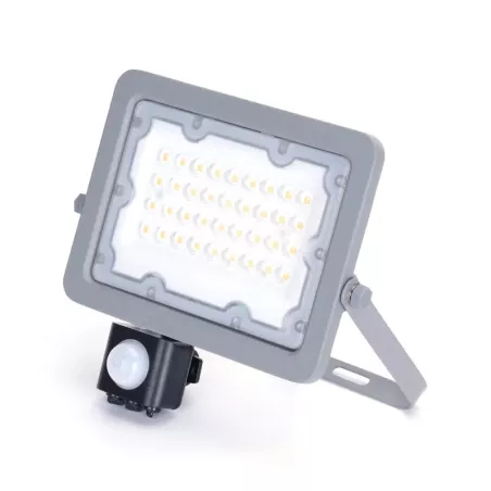 LED Światło strumieniowe z ultracienką soczewką  z czujnikiem 30W - 8433325213862
