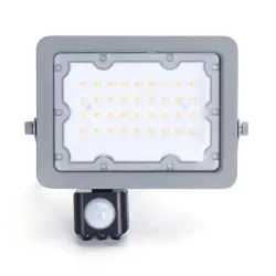 LED Światło strumieniowe z ultracienką soczewką  z czujnikiem 30W - 8433325213862