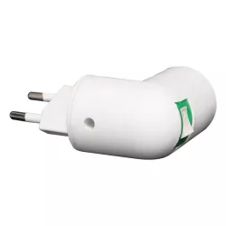 Adapter-przejściówka do żarówki PP na E14 z przełącznikiem - 8433325214326