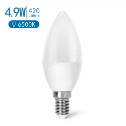 LED C37 E14 4.9W - 8433325214876