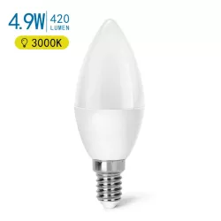 LED C37 E14 4.9W - 8433325214890