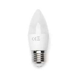 Żarówka diodowa świeczka LED C37 E27 4.9W ciepła - 8433325214913