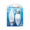 LED C37 E27 4.9W 2 szt. - 8433325214937