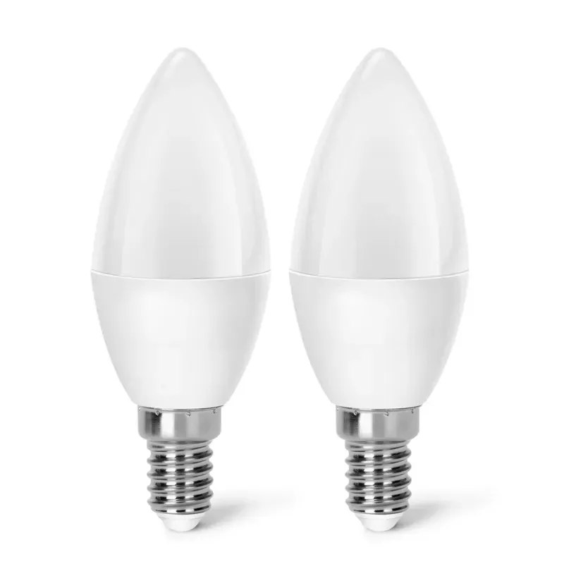 LED C37 E14 4.9W 2 szt. - 8433325214951