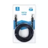 Kabel sieciowy CAT7 3 m czarny - 8433325215385