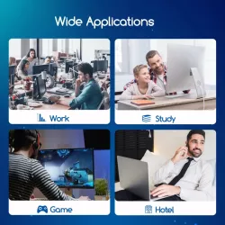 Kabel sieciowy CAT7 10 m czarny - 8433325215408