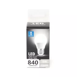 LED G45 E27 9W 6500K - 8433325217174