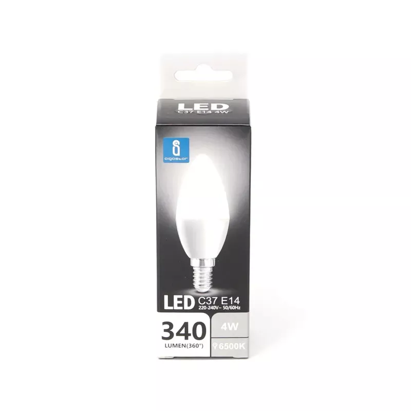 LED C37 E14 4W 6500K - 8433325217211