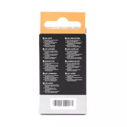 Żarówka LED 4W/230V Filament kulka G45 E14 barwa bursztynowa 400lm - 8433325217952