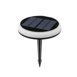 Lampka solarna wbijana trawnikowa duża XL 165mm ze zmianą koloru RGB - 8433325218058