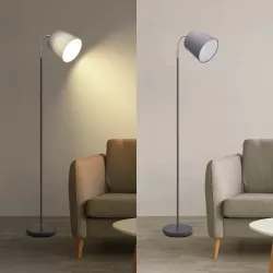 Drewniana Lampa Podłogowa Bez Źródła Światła E14 - 8433325218249