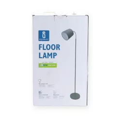 Drewniana Lampa Podłogowa Bez Źródła Światła E14 - 8433325218249