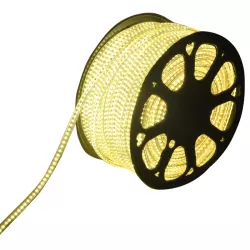 LED Pasek świetlny wysokiego napięcia Żółty 50m 10mm - 8433325184537