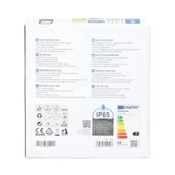 LED Naświetlacz Czarny 50W - 8433325219413