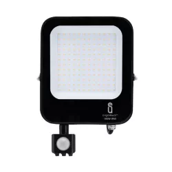 LED Naświetlacz z czujnikiem Czarny  100W - 8433325219574