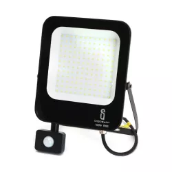 LED Naświetlacz z czujnikiem Czarny  100W - 8433325219574
