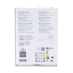 LED Naświetlacz z czujnikiem biały  100W - 8433325219772