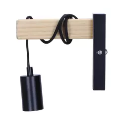 Kinkiet z wiszącą oprawką bez źródła światła E27 - 8433325219802