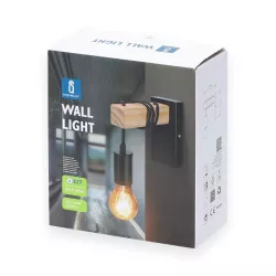 Kinkiet z wiszącą oprawką bez źródła światła E27 - 8433325219802