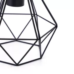 Żelazna lampa wisząca bez źródła światła E27*3 - 8433325220051