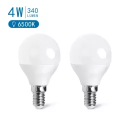 LED G45 E14 4W 2 szt. - 8433325184582