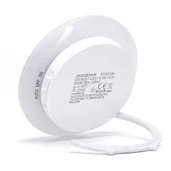 Lampka nocna LED ciepła z czujnikiem ruchu dnia i nocy ładowana z USB - 8433325220570