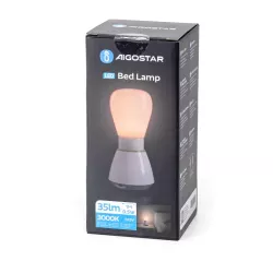 Lampka nocna LED 0,5W 35lm akumulatorowa biała ciepła 35 LM regulowana - 8433325220600