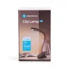 Ładowalna lampka LED z klipsem Czarna 2,5W 4000K - 8433325220624