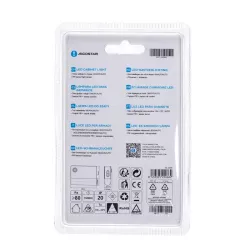 Lampa 0.5w 40lm nocna lub pod szafkowa z czujnikiem na baterie ciepła - 8433325220662