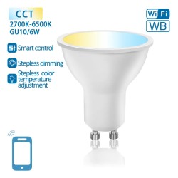 Inteligentna żarówka LED WB GU10 Wi-Fi 6W - 8433325220754