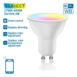 Inteligentna żarówka LED WB GU10 Wi-Fi 6,5W - 8433325221027