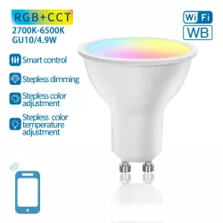 Inteligentna żarówka LED WB GU10 Wi-Fi 4,9W - 8433325221041