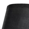 Lampa wisząca z tkaniny bez źródła światła Czarna E27 - 8433325228880