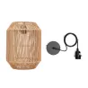 Lampa wisząca z naturalnym sznurkiem bez źródła światła E27 - 8433325228927
