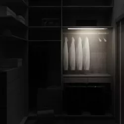 Meblowa lampka 60cm z włącznikiem zbliżeniowym 6W 210lm 5700K 5V/USB - 8433325283551