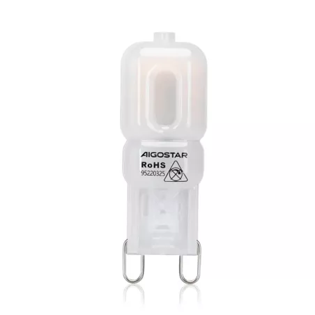 Żarówka diodowa LED Mleczna Biel G9 2W - 8433325283803